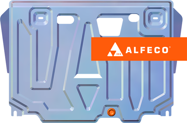 Защита алюминиевая Alfeco для картера и КПП Toyota Prius III (XW30) 2009-2015. Артикул ALF.24.750al