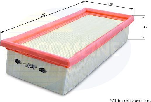 Воздушный фильтр Comline. Артикул EAF017