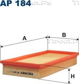 Воздушный фильтр Filtron. Артикул AP 184