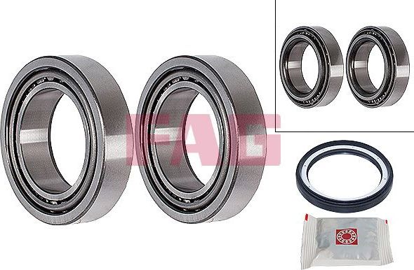 Ступичный подшипник (комплект) Fag передний для Hyundai Terracan I 2001-2006. Артикул 713 6191 40