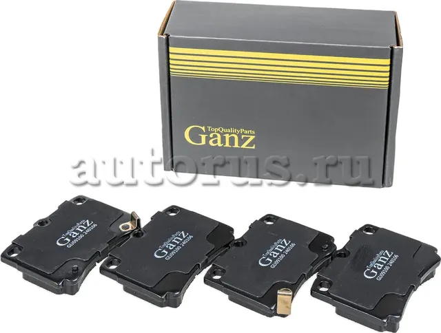 Колодки тормозные задние (Ganz). Артикул GIJ09100
