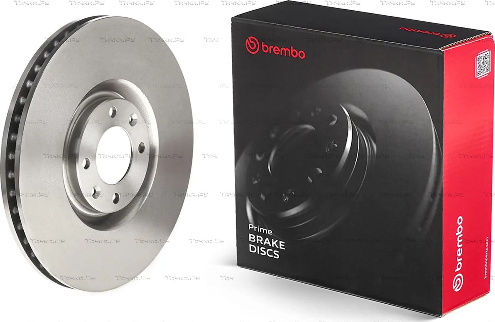 Тормозной диск Brembo PRIME LINE для Citroen DS5 2011-2015. Артикул 09.A829.20