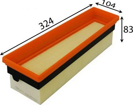 Воздушный фильтр JS Asakashi. Артикул A32006L