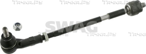 Рулевая тяга поперечная SWAG левая для Volkswagen Polo III 1994-1999. Артикул 30 72 0053