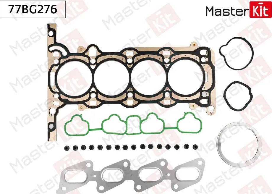 Комплект прокладок головки блока OPEL 1.4T 12 (Master KIT). Артикул 77BG276