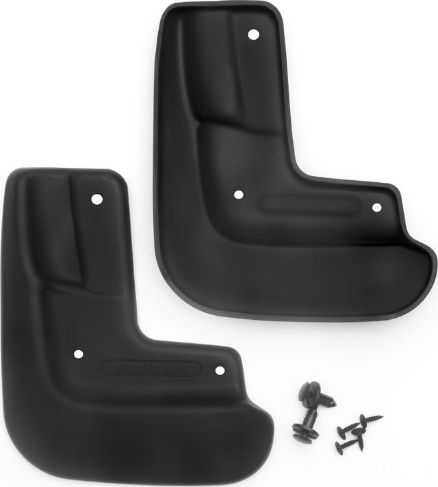 Брызговики Frosch передняя пара для Mitsubishi Outlander III 1-й рестайлинг 2014-2015 в пакете. Артикул NLF.00311.F13