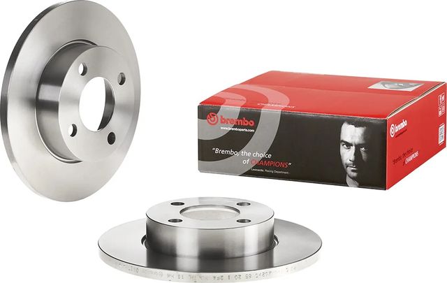 Тормозной диск Brembo передний для Audi 80 IV (B3) 1986-1991. Артикул 08.2794.14