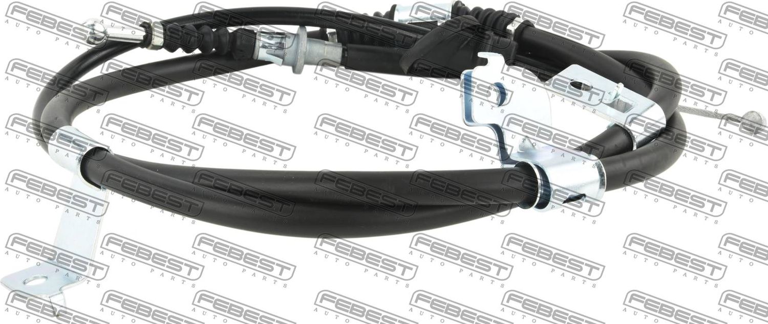 Трос ручника (тросик ручного тормоза) Febest. Артикул 04100-GARH