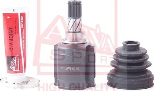 Шрус внутренний (граната) Asva. Артикул MTIL-GA3