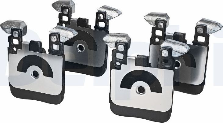 Тормозные колодки Delphi (Low-Metallic). Артикул LP2660