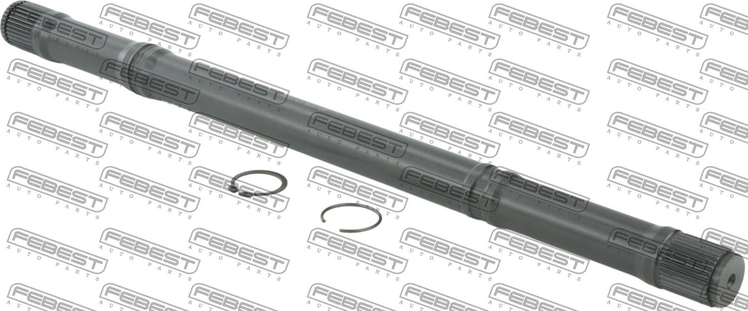 Полуось (привод в сборе, приводной вал) Febest. Артикул 0212-MR20CVT2WD