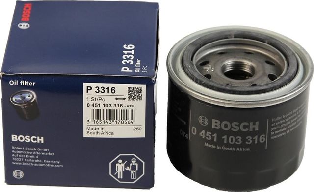 Масляный фильтр Bosch. Артикул 0 451 103 316