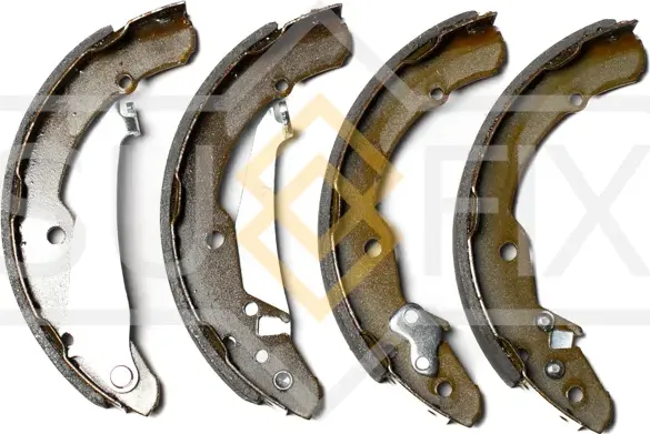 Колодки тормозные барабанные задние правые/левые SEAT INCA (6K9) 1995-2003, SKOD (Sufix). Артикул SY1076