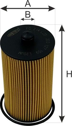 Топливный фильтр GoodWill. Артикул FG 214 ECO