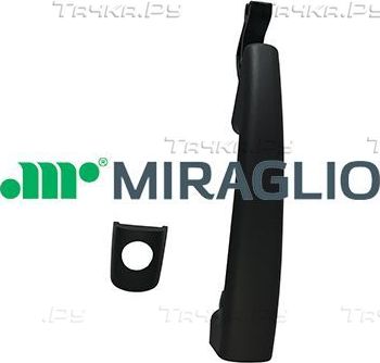 Ручка двери Miraglio передняя/задняя левая для Peugeot 308 I 2007-2014. Артикул 80/567