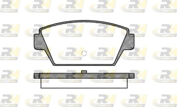 Тормозные колодки RoadHouse. Артикул 2215.00