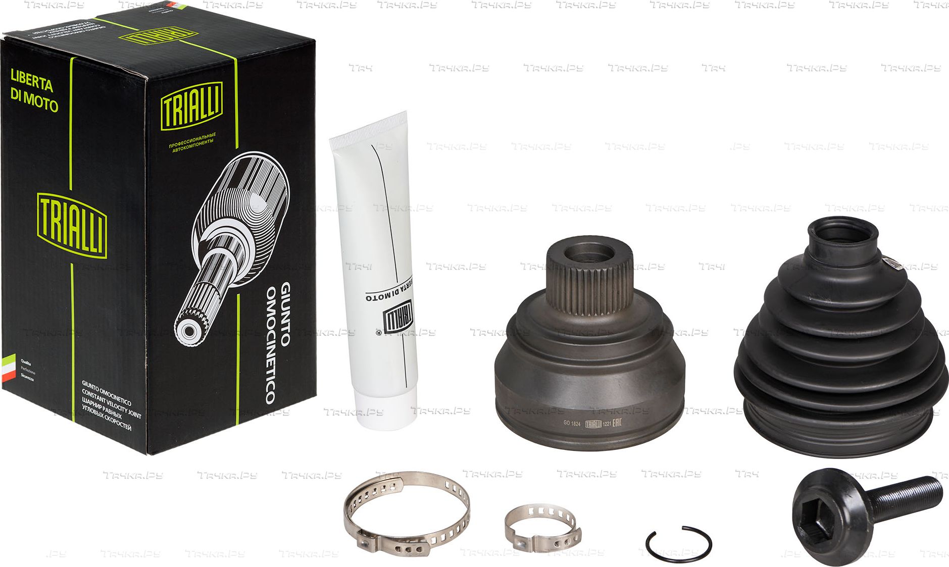 Шрус наружный (граната) Trialli передний для Audi A4 allroad IV (B8) 2009-2012. Артикул GO 1824