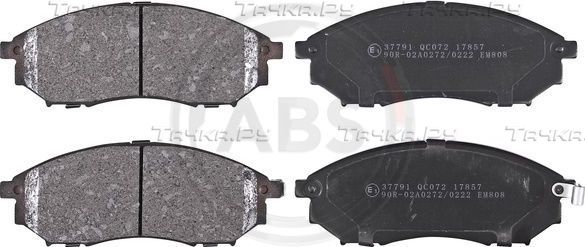 Тормозные колодки ABS передние для Infiniti G IV 2007-2013. Артикул 37791