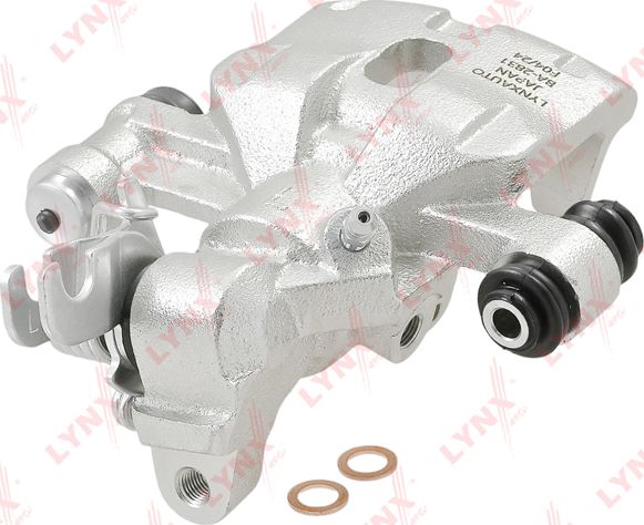 Тормозной суппорт LYNXauto задний левый для Mazda Premacy I (CP) 1999-2005. Артикул BA-2831