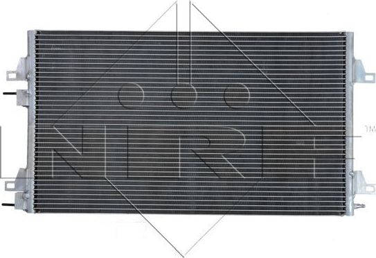 Радиатор кондиционера (конденсатор) NRF (алюминий). Артикул 35447