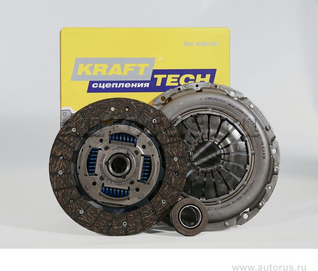 Сцепление (комплект) KraftTech 3P Kit для Volkswagen LT II 1999-2006. Артикул W01240E