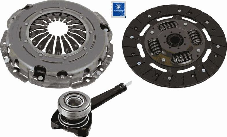 Сцепление (комплект) SACHS Kit plus CSC. Артикул 3000 990 466