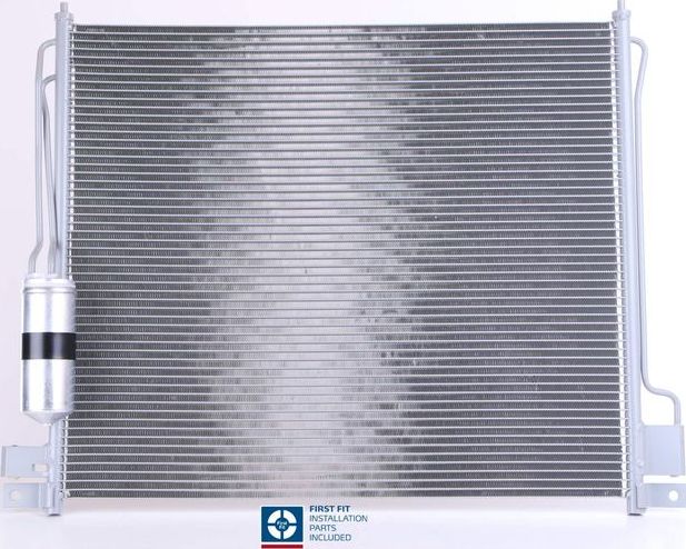 Радиатор кондиционера (конденсатор) Nissens (алюминий) для Nissan Pathfinder R51 2005-2014. Артикул 94879