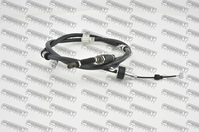 Трос ручника (тросик ручного тормоза) Febest. Артикул 2299-PCSPORLH