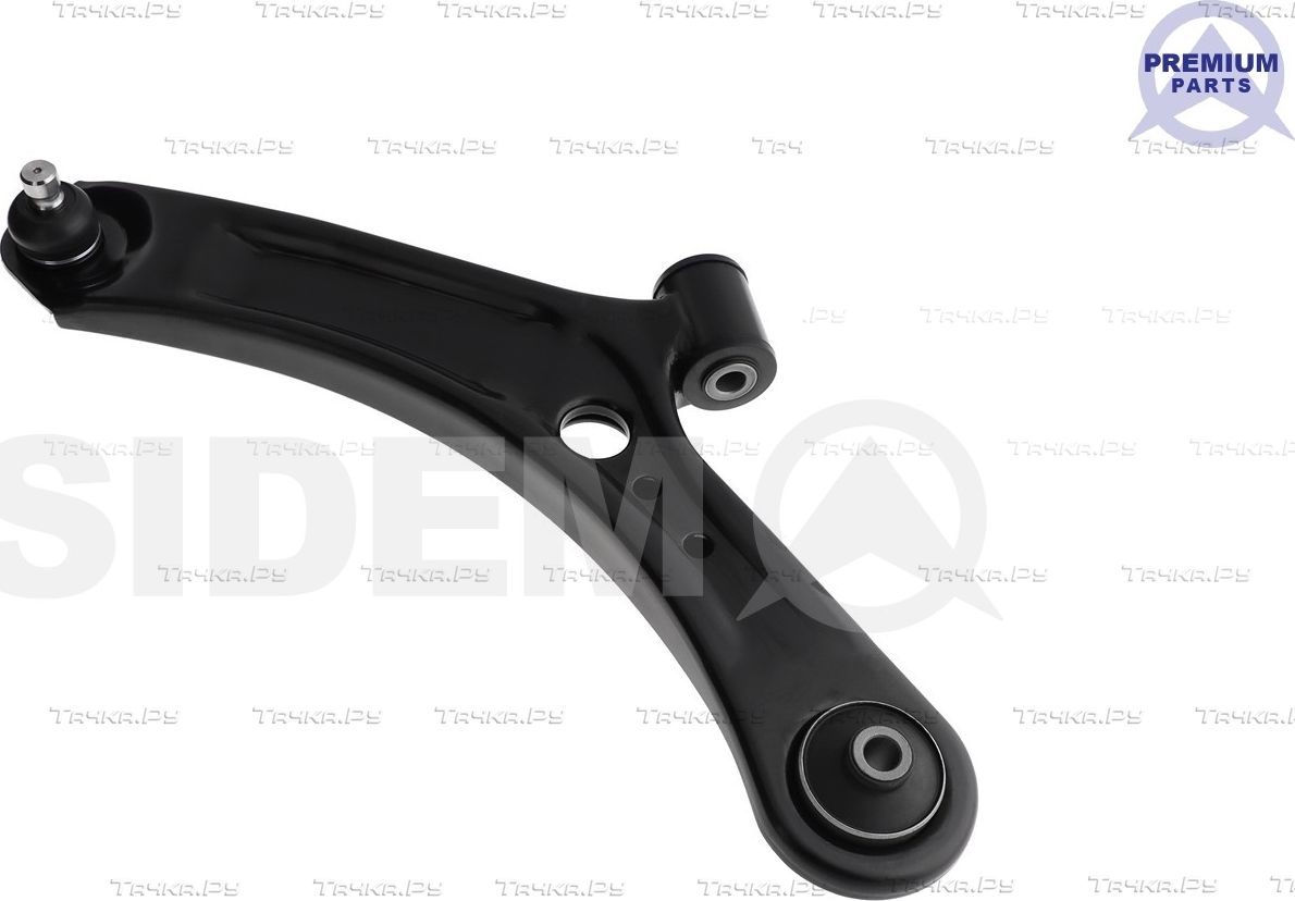 Поперечный рычаг передней подвески Sidem левый для Fiat Sedici 2006-2014. Артикул 77270