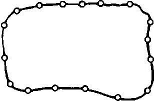 Прокладка маслянного поддона двигателя BGA для Opel Omega B 1994-2003. Артикул OP0301