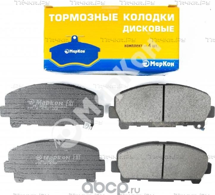 Колодки тормозные дисковые к-т с мех. индикатором износа Honda Accord VIII перед (Markon). Артикул 43802170