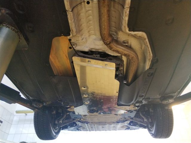 Защита алюминиевая АВС-Дизайн для РК и АКПП BMW 5 G30 4х4 АКПП 2016-2026. Артикул 34.16ABC