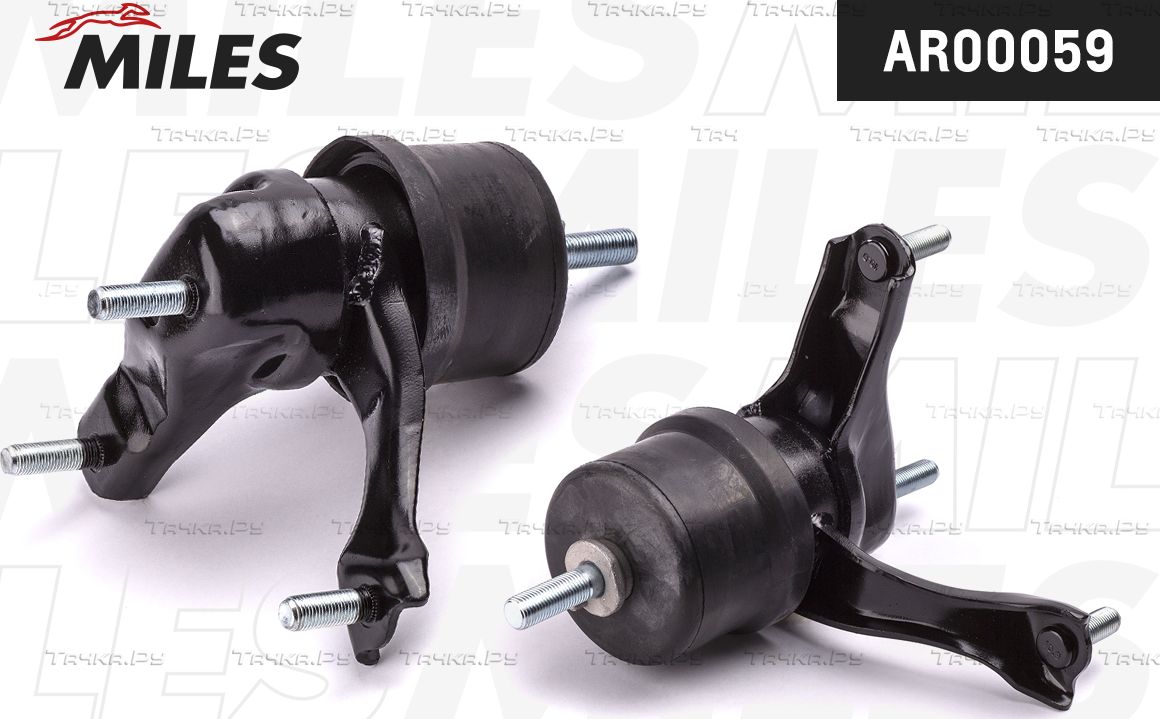 Подушка (опора) двигателя Miles левая для Toyota Highlander II (U40) 2008-2014. Артикул AR00059