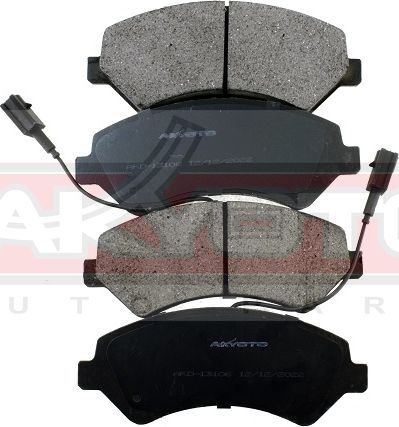 Тормозные колодки Akyoto Packing AKYOTO. Артикул AKD-13106