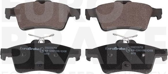 Тормозные колодки Eurobrake. Артикул 5502223753