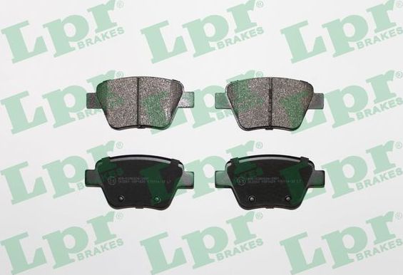 Тормозные колодки LPR. Артикул 05P1608