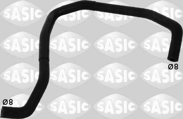 Патрубок радиатора (системы охлаждения) Sasic для Audi A3 II (8P) 2003-2007. Артикул 3406062