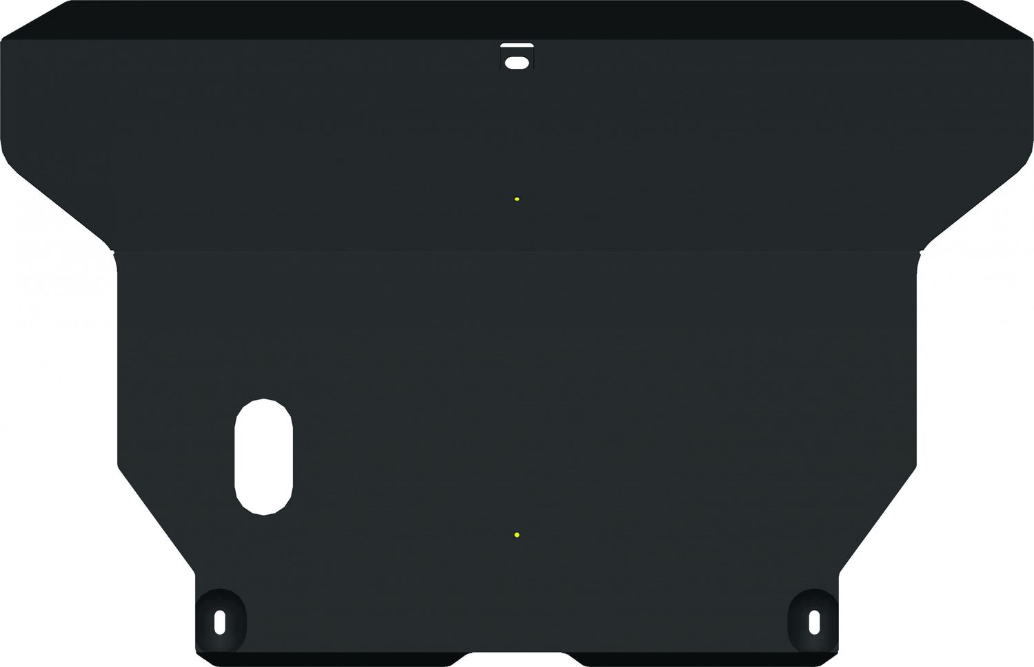 Защита Alfeco для картера и КПП Nissan Pulsar N15 1995-2000. Артикул ALF.15.02