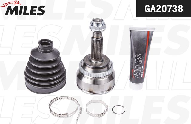 Шрус наружный (граната) Miles передний для Toyota Camry 40 (V40, XV40) 2007-2011. Артикул GA20738