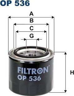 Фильтр АКПП Filtron. Артикул OP 549
