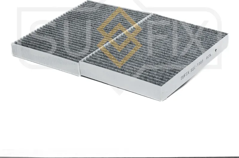 Фильтр салонный угольный комплект 2шт MERCEDES-BENZ S-CLASS (W221) 2005-2013 (Sufix). Артикул SSC1101