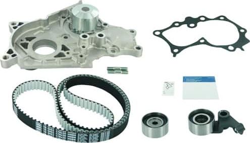 Помпа (водяной насос) с комплектом ремня ГРМ SKF. Артикул VKMC 91303
