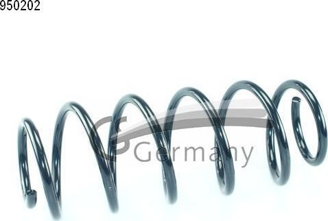 Пружина подвески CS-Germany передняя для Audi 80 V (B4) 1991-1995. Артикул 14.950.202