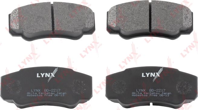 Тормозные колодки LYNXauto. Артикул BD-2217