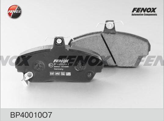 Тормозные колодки Fenox. Артикул BP40010O7