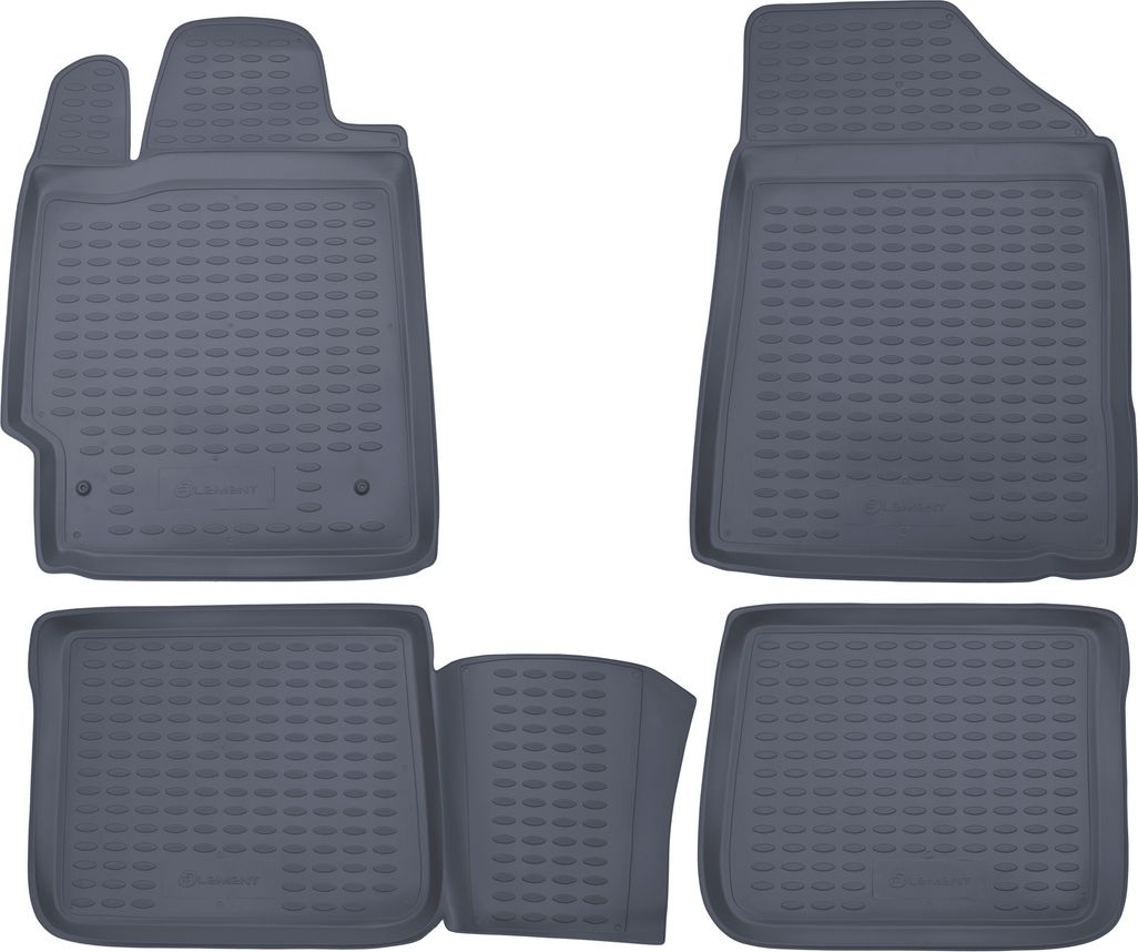 Коврики Element для салона Toyota Camry 40 (V40, XV40) 2006-2011 СЕРЫЕ. Артикул NLC.48.02.211k