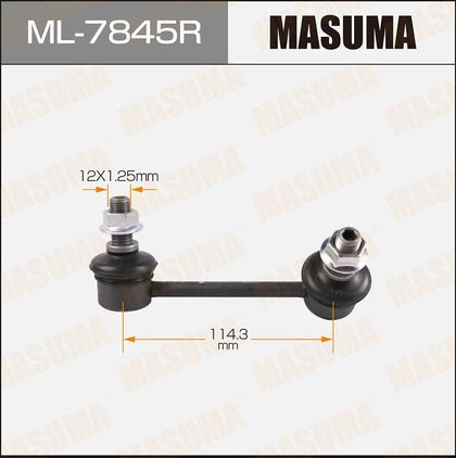 Стойка (тяга) стабилизатора Masuma задняя правая для Mitsubishi Pajero IV 2006-2024. Артикул ML-7845R
