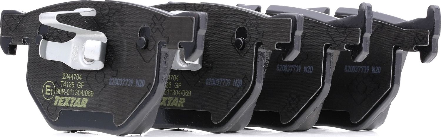 Тормозные колодки Textar Q+. Артикул 2344704