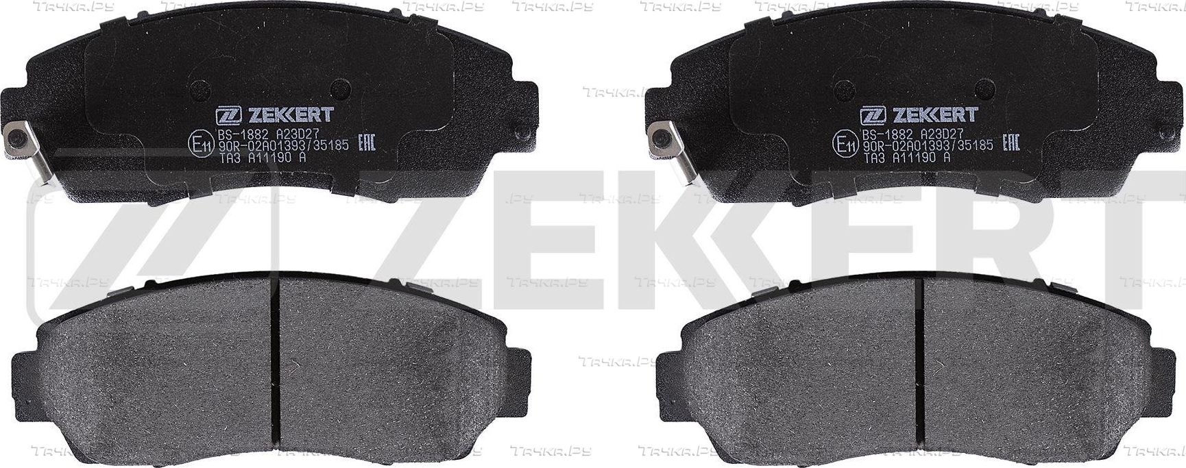 Тормозные колодки Zekkert передние для Honda CR-V III 2006-2012. Артикул BS-1882