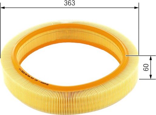 Воздушный фильтр Bosch для Mercedes-Benz W124, A124 1984-1993. Артикул 1 457 429 992